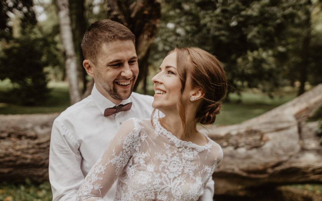Zuzka a&nbsp;Vláďa – Svatba v&nbsp;zámecké zahradě v&nbsp;Telči