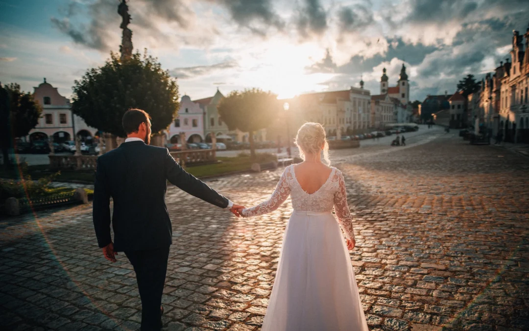 svatba Markéta a&nbsp;Robin – Panský dvůr Telč